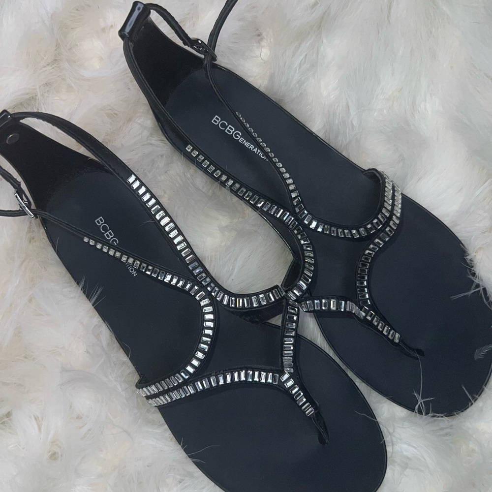 Bcbgeneration Caylen Rhinestone Gladiator Strappy… - image 2